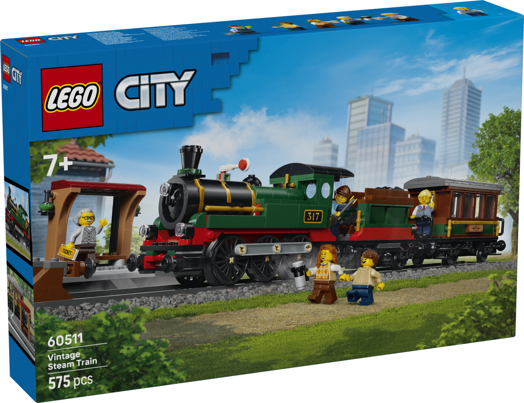 60511 | LEGO® City Vintage Steam Train