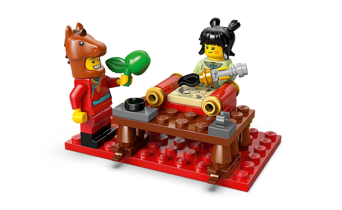 80119 | LEGO® Iconic Galloping Horses Canvas